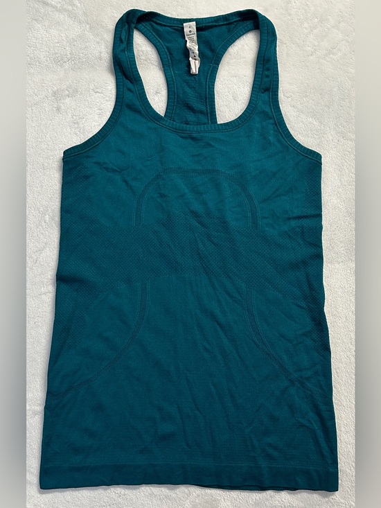 lululemon athletica Tops - lululemon athletica Teal Racerback Tank Top